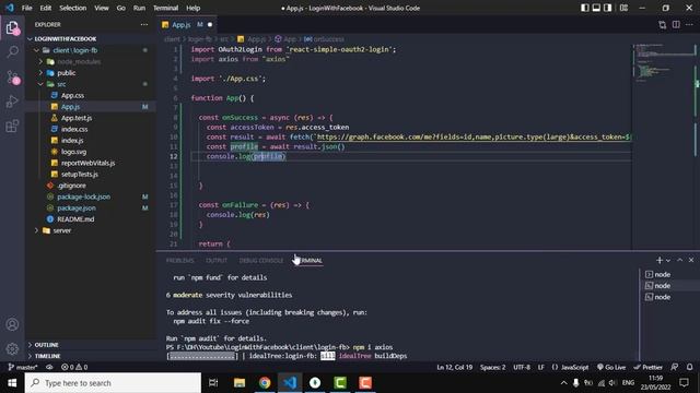 How to Login with Facebook - MERN Stack | MongoDB Express ReactJS NodeJS смотреть онлайн