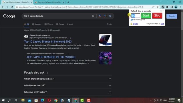 How to Easy Auto Refresh a Page in Chrome 2023 смотреть онлайн