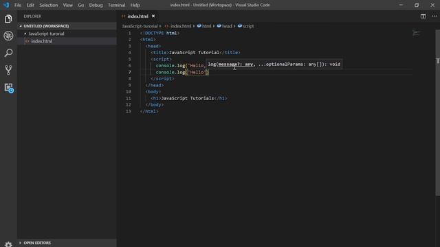 JavaScript in Amharic-02-Adding Script to HTML