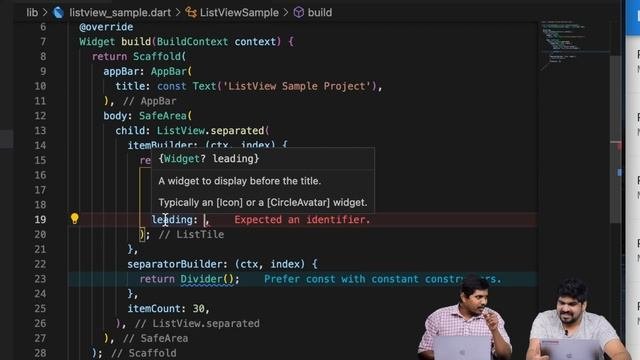 Part 9 | ListView, Builder, Separated | Flutter Malayalam Tutorial Series