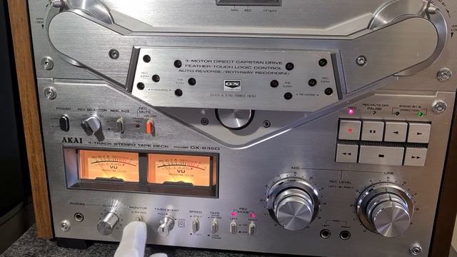 Катушечный магнитофон Akai GX 635d смотреть онлайн