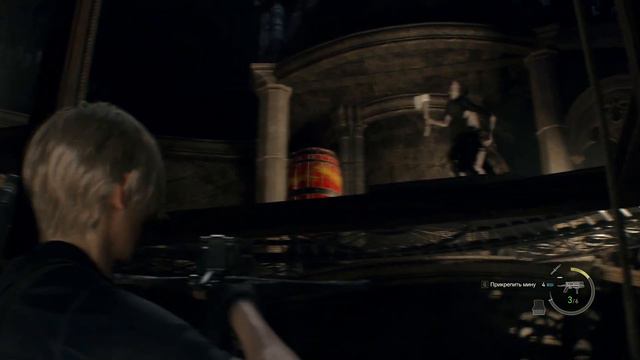 12 глава прохождение RESIDENT EVIL 4 REMAKE. Horror gaming