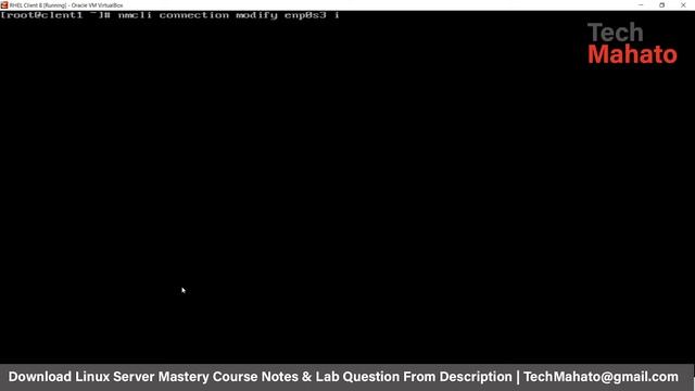 NMCLI Command in Linux 8 | Step By Step Static IP Default Gateway DNS Server IP Set in RHEL8 смотреть онлайн