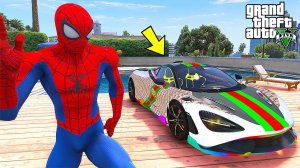 УГНАЛ ВСЕ МАШИНЫ ЧЕЛОВЕКА ПАУКА в ГТА 5 МОДЫ - SPIDER MAN в GTA 5
