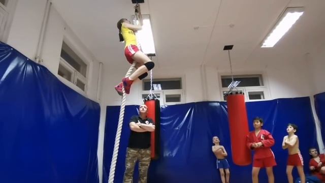 ЛАЗАНЬЕ ПО КАНАТУ. РЕКОРД МАТВЕЯ В 5 ЛЕТ. САМБО ДЕТИ