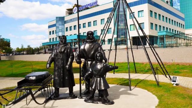 Сургут. Памятники, скульптурные композиции и малые архитектурные формы. Обзор. смотреть онлайн