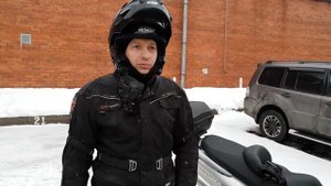 Зимняя резина на скутере. Реальный пользователь.