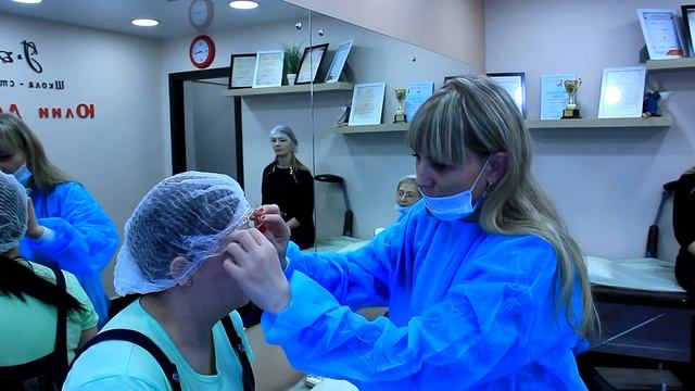 Микроблейдинг бровей. Обучение.Курс Evobrows. смотреть онлайн