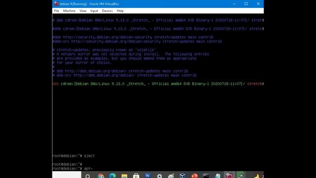 Bagian 2 :: Cara Menambah Repository Linux Debian 9 dengan Virtual BOX смотреть онлайн