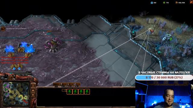 ОН ОТБИЛ БЕЙНЛИНГ БАСТ. Я СДЕЛАЛ МЕГА БЕЙНЛИНГ БАСТ. TED - Старкрафт 2 смотреть онлайн