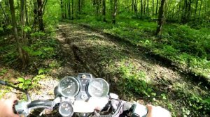 Лесные покатушки на внедорожной альфе. Заехал в грязь