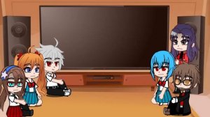 Evagalion react to shinji as Simon (Gurren Lagann)