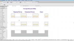 Отображение Отверстий на Плане Этажа