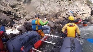 Порог 59 "Затычка" Чулышман | Rafting the "Bung" rapids on the Chulyshman river (Yazula gorge)