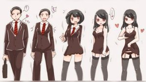 tg tf boy transforming in a girl