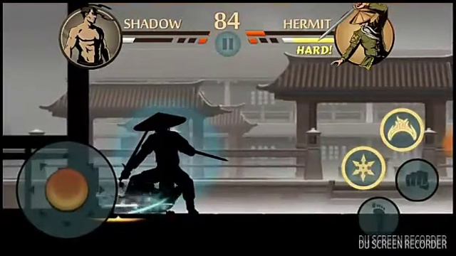 Shadow Fight Part 2/ Defeating Hermitage (eclipse) with butcher knives смотреть онлайн