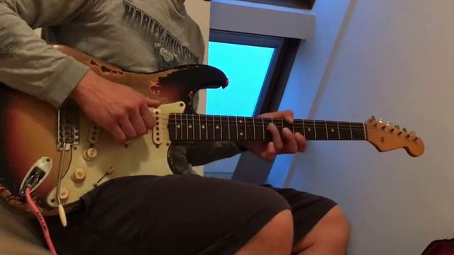 Fender Princeton Reverb with Celestion Alnico Gold (Strat plus bsm treble booster) смотреть онлайн