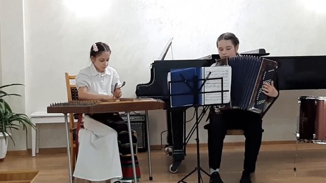 Финская полька. Баян, цимбалы. смотреть онлайн