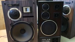 Pioneer 955 vs S-90, честный тест,звук не из-за кадра.