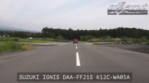 SUZUKI IGNIS DAA-FF21S K12C-WA05A HKS Silent Hi-power Muffler