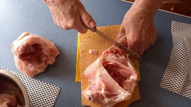 Разделывание курицы смотреть онлайн