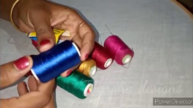 Embroidery threads,hand embroidery,silk thread, தமிழில் смотреть онлайн