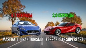 УГАДАЙ КАКАЯ МАШИНА БЫСТРЕЕ РАЗГОНЯЕТСЯ 0-100 КМ/Ч