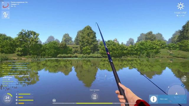 Русская рыбалка 4. Ловля уклейки на реке Вьюнок, на маховую удочку. Часть 1 смотреть онлайн