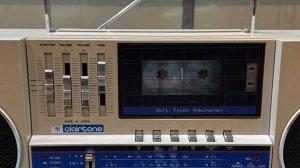 Clairtone 7972 Супер Редкий Геттобластерный Бумбокс-Япония-1980-1982-год