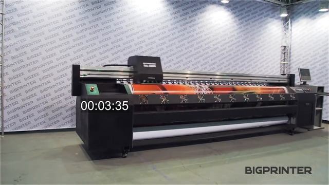 BIGPRINTER RS3208i file 3x6 m printing fast