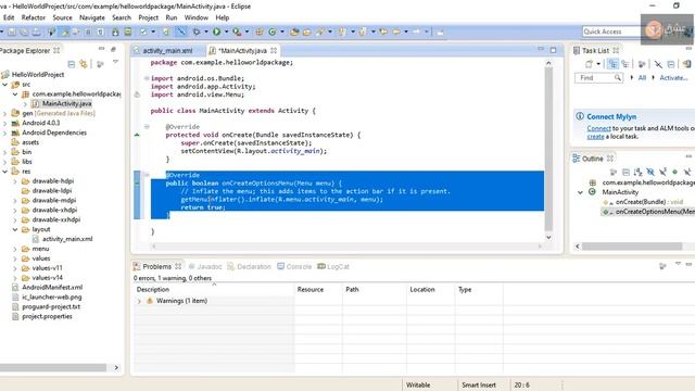 Pembuatan Projek Baru di Eclipse | Materi 2 смотреть онлайн