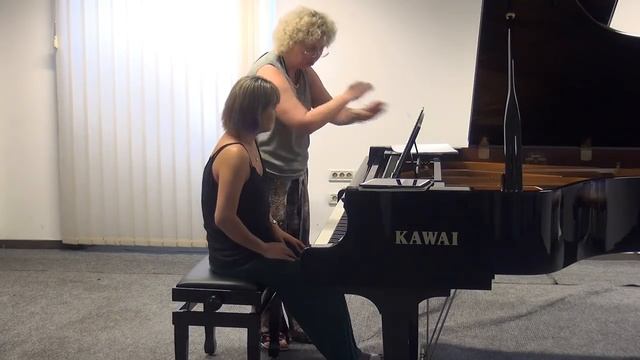 06.07.2018 Mira Marchenko's master-classes: Gloria Kim, Concert Hall, Trogir, Croatia смотреть онлайн