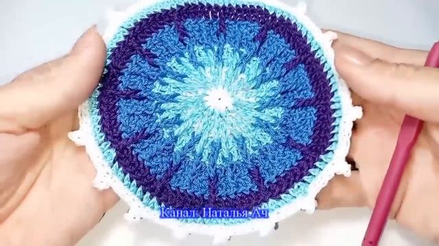 Плед "Пирог" или "Стёганое" покрывало крючком - Мастер-класс смотреть онлайн