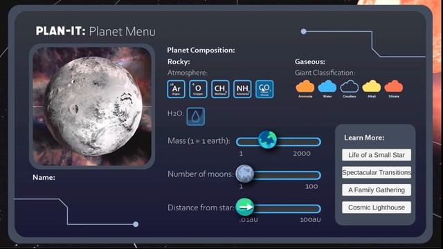 NASA Space Apps 2019 Submission: “Plan-It” Planet Generator смотреть онлайн
