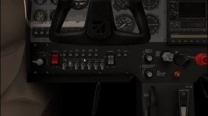 Запуск самолета Cessna 172