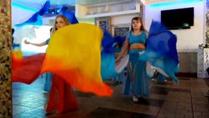 Шоу номер с вейлами. МАЛИКА ДЕНС Иваново