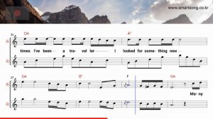 Soldier of fortune - Deep Purple (Alto Saxophone Sheet Music Cm Key / Karaoke / Easy Solo Cover)