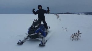 Небольшие покатушки на Polaris Indy Voyageur