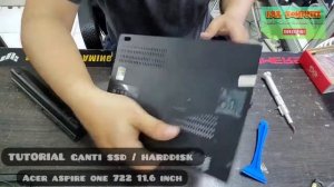 CARA GANTI HARDDISK SSD ACER ASPIRE ONE 722 TUTORIAL SINGKAT