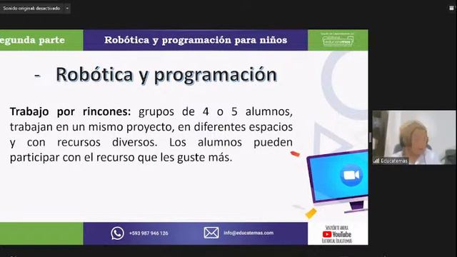 Como enseñar a niños de 8 a 12 - Curso de robótica para niños taller 2 смотреть онлайн