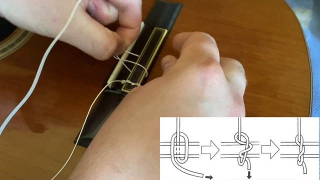 ЗАМЕНА СТРУН НА КЛАССИЧЕСКОЙ ГИТАРЕ смотреть онлайн
