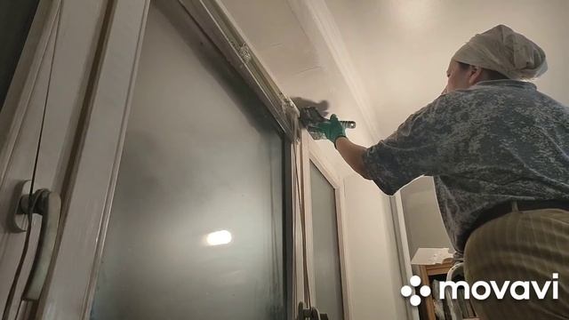 Как шпаклевать откос окна
