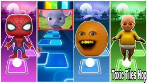 Funko Pop Marvel 🆚 Super JoJo 🆚 TheBaby In Yellow 🆚 Annoying Orange. 🎶 Who Is Best? 🎵Tell We?🤩