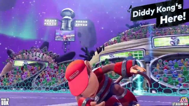 Mario Strikers Battle League - 2nd Free Update (Pauline & Diddy Kong) смотреть онлайн