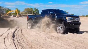 2019 Ford F450 Platinum with Show Time Metal Works (STMW) 10" Lift on 26" American Forces.