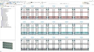 Модули для проектирования кухонных гарнитуров v2.0. Прямая кухня