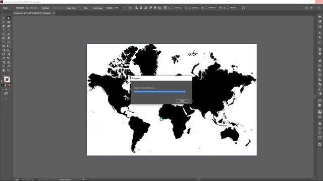 Как создать точечную карту мира в иллюстраторе смотреть онлайн