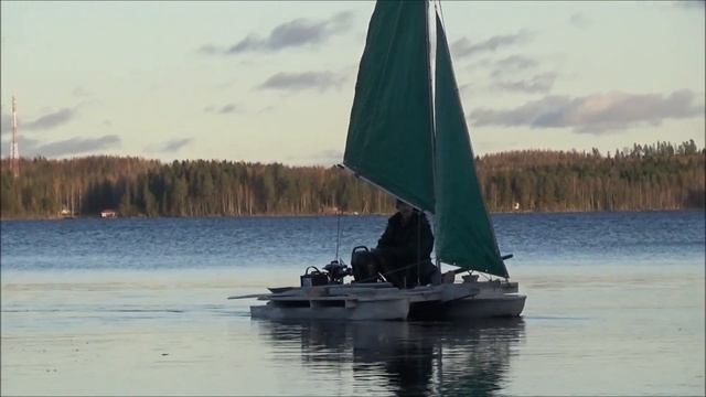 Первая проба Проа на воде