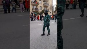 Турецкие войска на параде в Азербайджане 10.12.2020 .