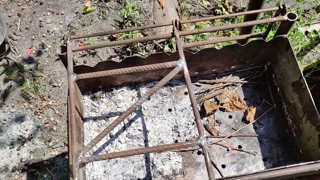 Мангал трансформер для дачи своими руками смотреть онлайн